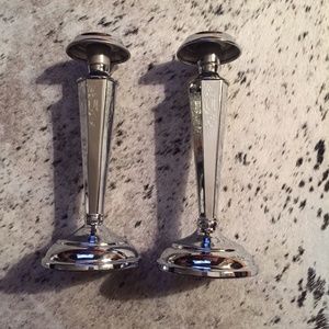 Vintage Set of Midcentury Candlestick Holders